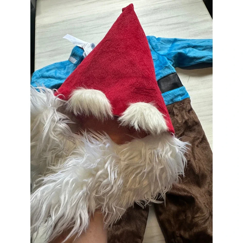 InCharacter Lil' Garden Gnome Costume Outfit‎ with Hat & Booties - 6-12 Months